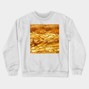 abstract modern pattern -  chaotic abstract  waves Crewneck Sweatshirt